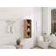 Petites tablettes de rangement murales de 12 pouces, convenant à une petite salle de bain, bureau, pièce de rangement, chêne original