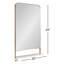 Miroir mural en métal avec tablette Branchville-90697193-90697194-90697195