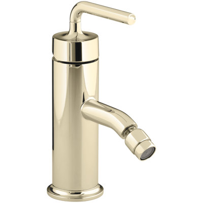 Purist Horizontal Swivel Spray Aerator Bidet Faucet with Straight Lever Handle