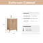 23.6'' Free-standing Single Bathroom Vanity with Ceramic Vanity Top-88622993