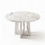 with Iron Base Dining Table
