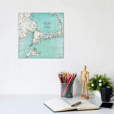 Cape Cod And Vicinity Map by Nature Magick - Print