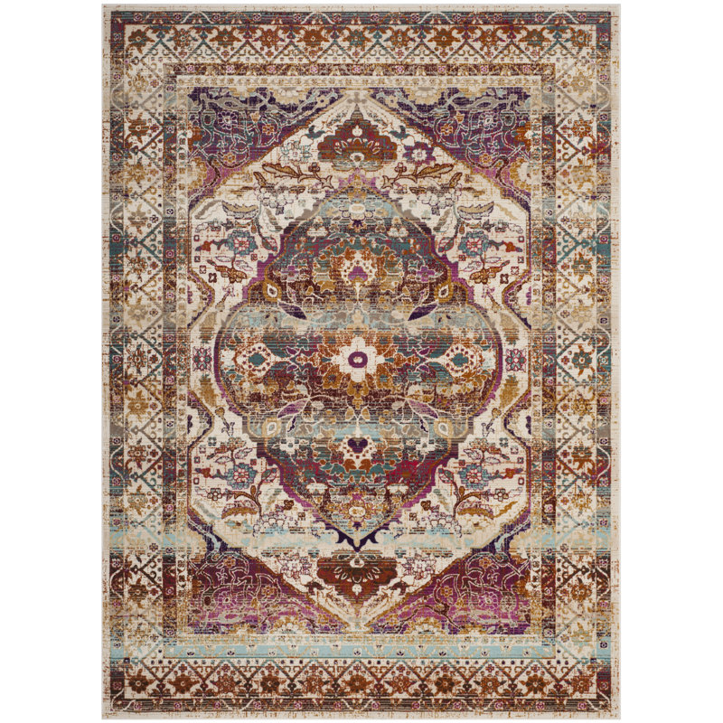 Wayne Performance Oriental Rug, Rectangle 3'3" x 5'