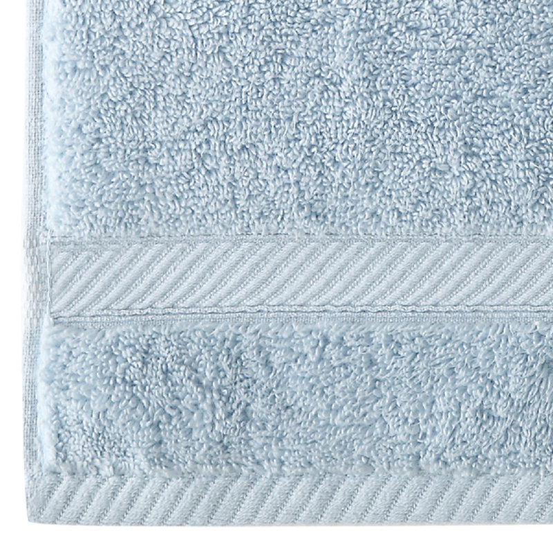 Skyway Blue Cotton Washcloth Towel