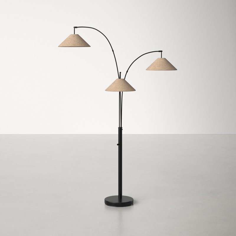 Braxton 86'' Tree Floor Lamp, Light Brown, Dark Bronze