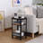 Table de bout polyvalente brun rustique - Conception industrielle peu encombrante pour n'importe quelle pièce-97850621