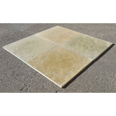 Kota 18" x 18" Limestone Stone Look Wall & Floor Tile