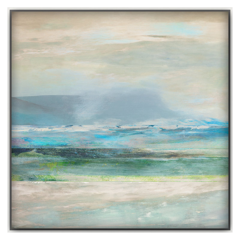«North Winds» par Dubois, Lori, H 45 po x l 45 po, Blanc