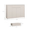 Alice Springs 16 Pair Shoe Storage Cabinet