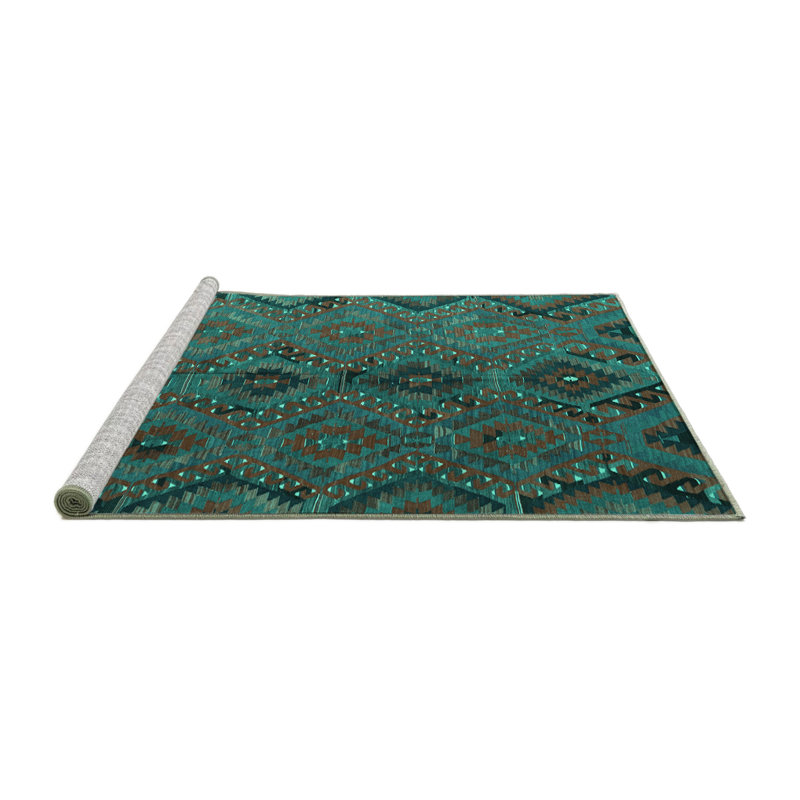 Janiha Performance Moroccan Indoor Rug, Square 3'