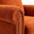 42-inch Nailhead Trim Sofa With Ottoman, Modern Corduroy Small Couch With Rolled Arms, Single Sofa Chaise Lounge For Living Room, Bedroom, Farmhouse Decor-1927509817