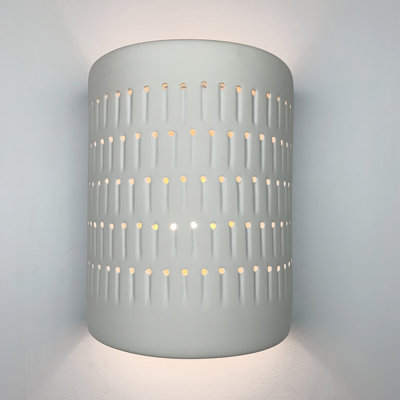 Bort Ceramic Flush Mounted Sconce