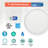 7 In.Round 10.3-Watt 5 Color Selectable LED Flush Mount Light, 1150 Lumens, White