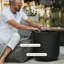 Table d'appoint Cooler - Table d'appoint d'extérieur 2 en 1 avec glacière | Capacité isolée de 40 L | Décoration moderne pour l'accueil, le barbecue, le bord de la piscine-129471657