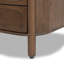 Divion 3 - Drawer Solid Wood Nightstand