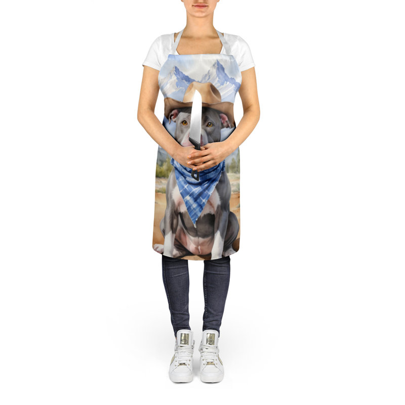 No Pattern Bib Apron