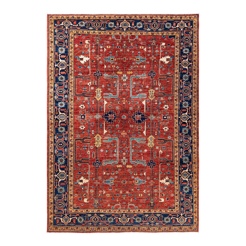 Serapi One-of-a-Kind 6' 1" X 8' 8" Hand Knotted Area Rug