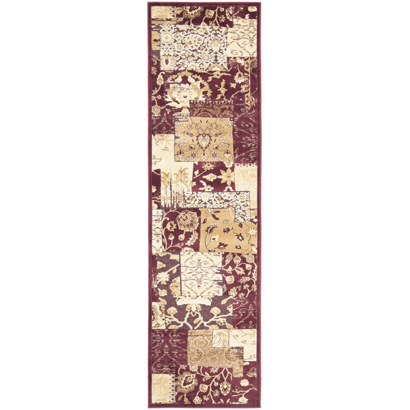 Gordon Performance Floral Rug, Runner 2'2" x 8'