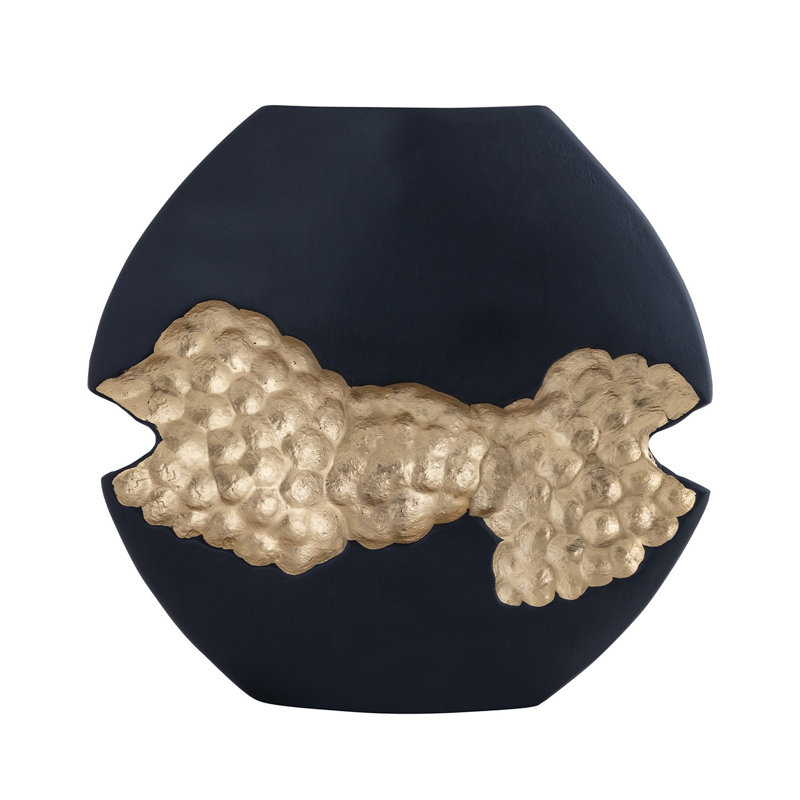 Aydain Metal Table Vase, 32cm H  x 34cm W  x 7cm D