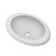 Cuyama Slate Stone Handmade Oval Drop-In Bathroom Sink-70143081