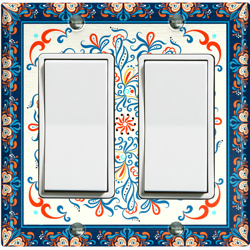 Plaque murale berçante 2 bandes Elegant Tile