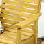 Chaise berçante en bois Kwang