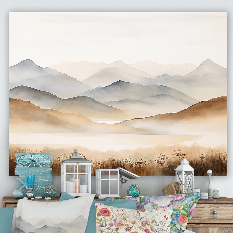 Mountain Silent Beauty II, Toile tendue, 30" H x 40" W