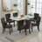 PU Leather Dining Chairs with Pull Ring-443848411