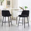 Ensemble de 2 tabourets de bar rotatifs à hauteur de comptoir 25,6 po H 25,6 po-1434009063-1434009060