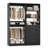 Closet System with Drawers, Shelves,Hanging Rods-2090392893