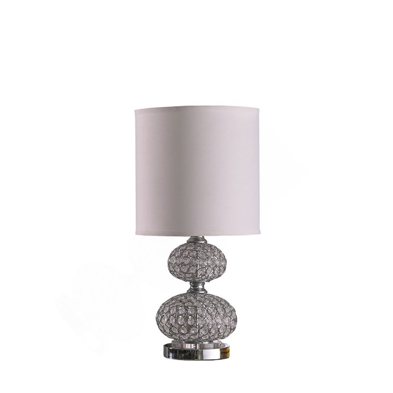 24" Mod Crystal Inspired Retro Table Lamp