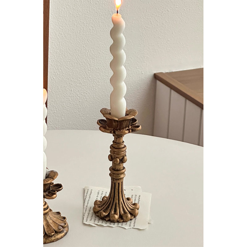 Chandelle de table en métal H 6,22 po