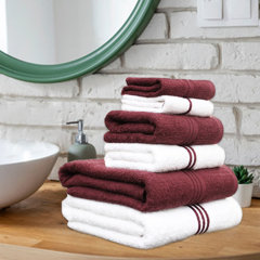 Hurbane Home 4-Piece Luxury 900GSM Bath Towel Set (Yellow