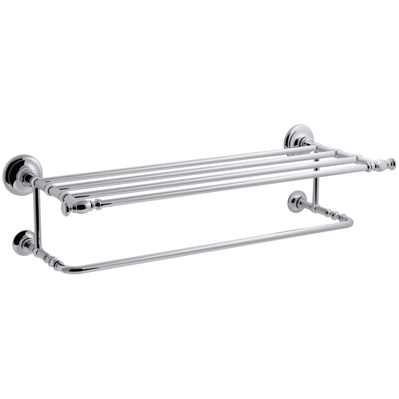 Artifacts Hotelier Wall Shelf, Polished Chrome