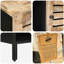 Solid Wood Rectangle Accent Chest