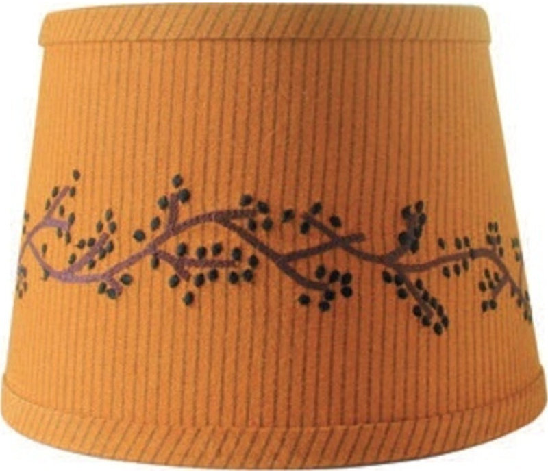 Tambour en coton 8 po H, Moutarde