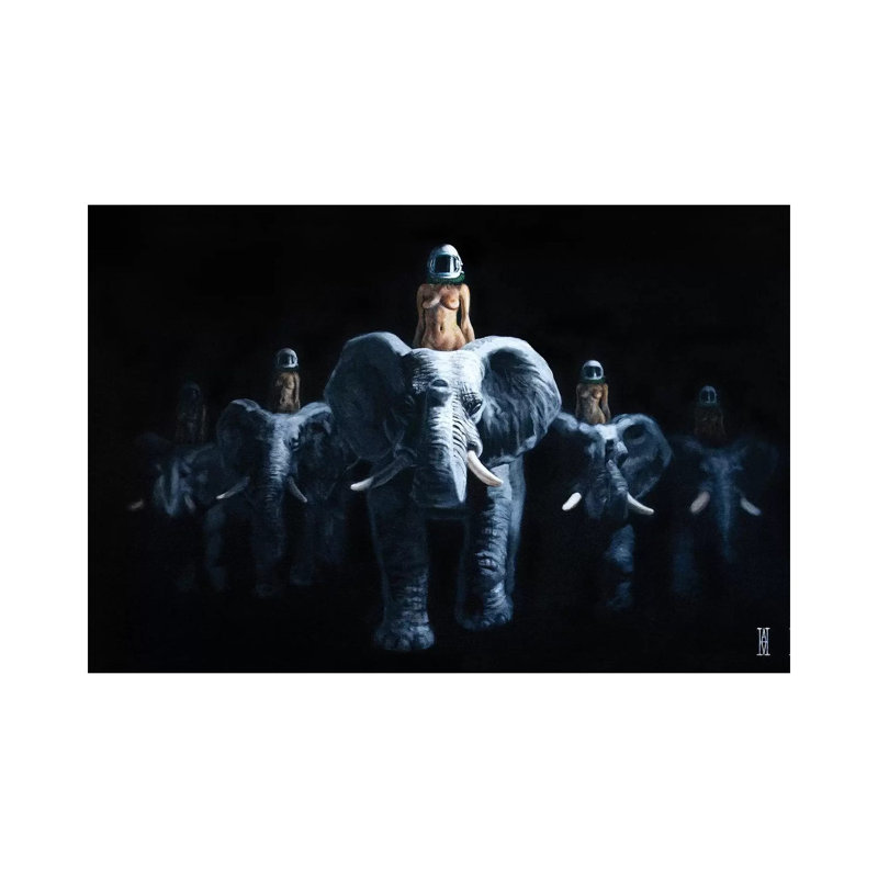 Hannibal's Dead by Alec Huxley - Wrapped Canvas Print, 20.32 cm H x 30.48 cm W