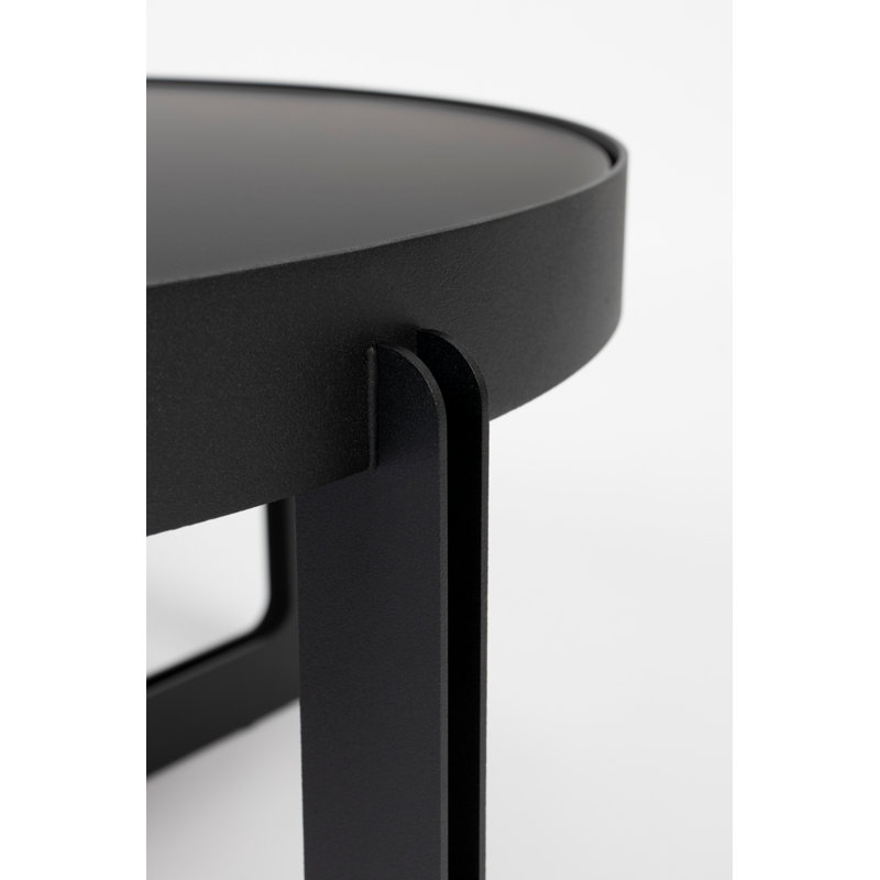 Centre Coffee Table, Black, Black