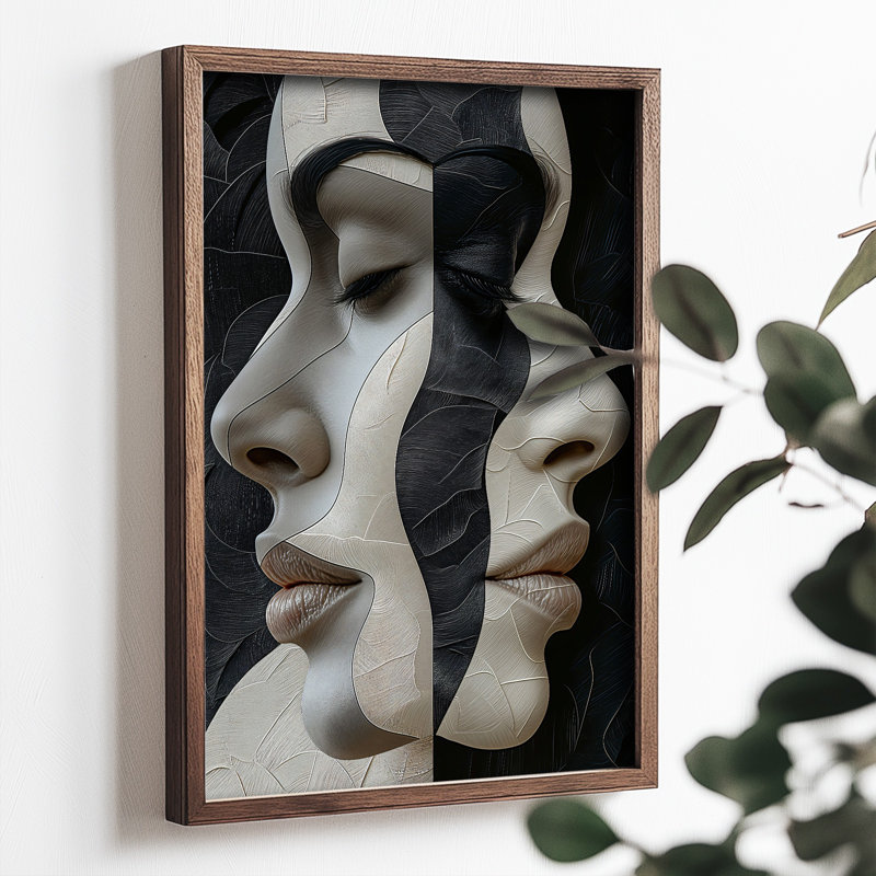 Superbe peinture décorative en panneau de fibres à densité moyenne, 13,8 po x 18,5 po x 0,8 po | 100% panneau de fibres à densité moyenne avec épaisseur de 3 mm, cadre en bois de pin élégant | Illustration UV imprimée pour la décoration intérieure, parfaite pour le salon et la chambre à coucher