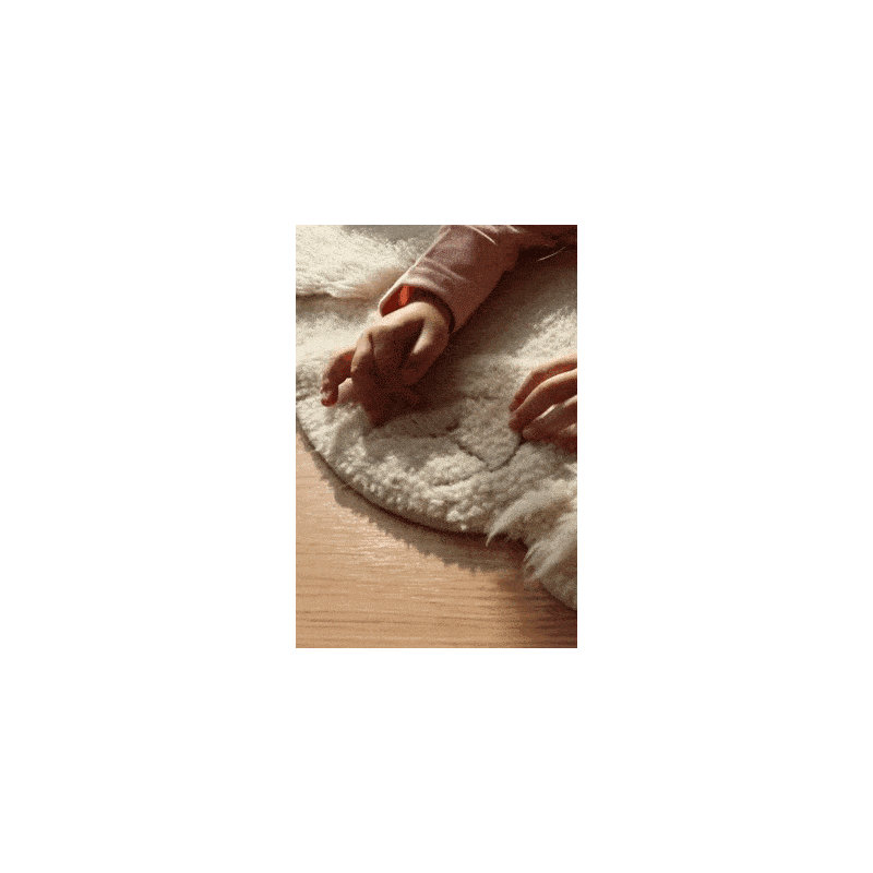 Tapis en laine Pink Nose Sheep