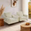 Ensemble de 2 fauteuils avec accoudoirs relaxants et surdimensionnés de 39 po avec siège profond convertible pour salon, chambre à coucher (ensemble de 2)-994220089