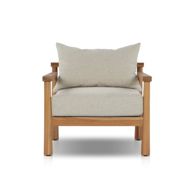 Irvine Outdoor Teak Lounge Chair