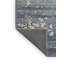 Tapis gris soyeux et moelleux-100891249