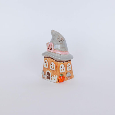 Porte-bougie House with A Witch Hat