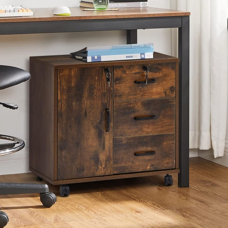 File Cabinet, Brown