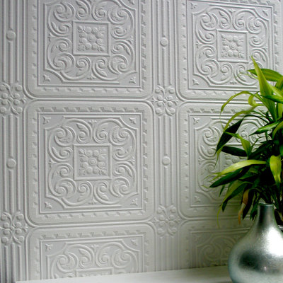 Jahlissa 33' x 20.5" 3D Embossed Wallpaper Roll
