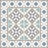 Fontana Geometric Blue  Easy to Clean Vinyl Rugs-416349778
