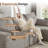 Boneless 108" Modular Sofa Corduroy Modern L Shaped Sectional For Living Room-1473597347