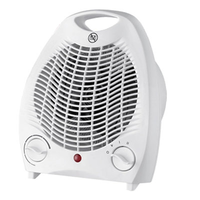 Mantraraj Space Heater 2000W Portable Fan Heater With Variable Thermostat 2 Heat Settings