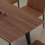Ensemble de salle à manger rectangulaire Vintage L 62,99 po x l 31,49 po